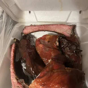 ribs, food, bbq ribs