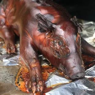 Such care and love goes into each pig roast we serve!