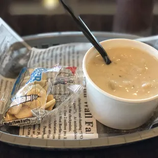 Clam Chowder...delicious!