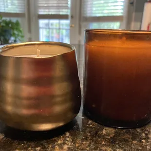 Finished candles