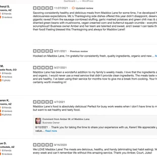 These are reviews that YELP hides from being seen (totally unfair by the way). Would love for you to see ALL of our Yelp reviews. Thank you!