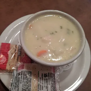 Chicken dumpling soup: not that good