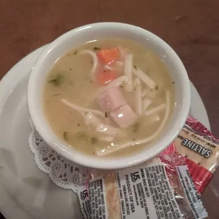Chicken noodle soup: not that good