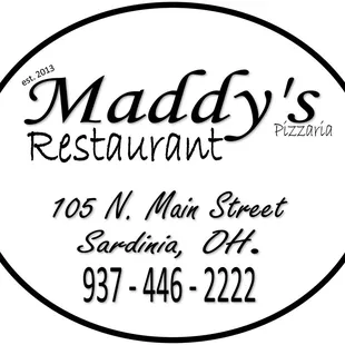 the logo of the restaurant