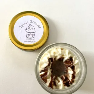 Espresso cheesecake
