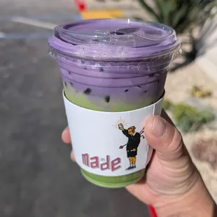 Ube Cloud Matcha