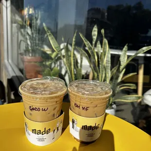 must try the coconut iced latte :-)