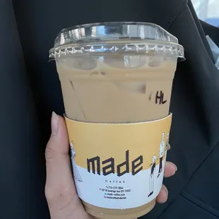 Honey Lavender Latte