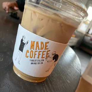 Iced Hazelnut Coffee