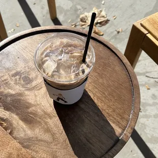 My iced gingerbread chai.