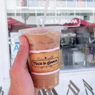 Iced Cafe Con Leche (Cuban Latte)