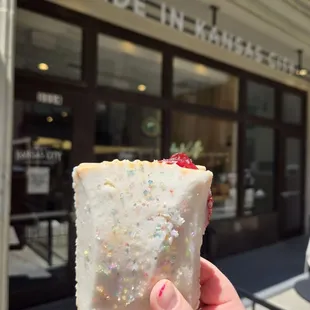 Homemade strawberry toaster pantry