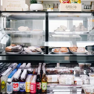 a variety of baked goods