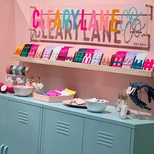 Made in KC Marketplace's latest booth, Cleary Lane!