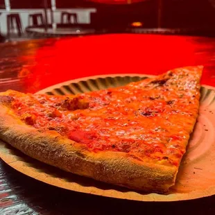 Plain pizza slice, $3.81 + tip