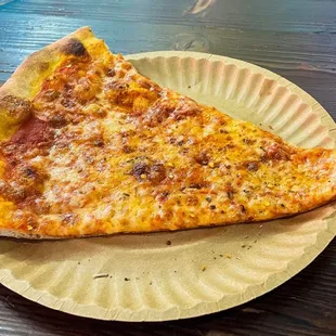 Plain pizza slice, $3.81 + tip