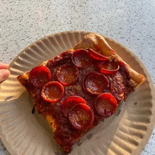 Spicy Pepperoni Pie