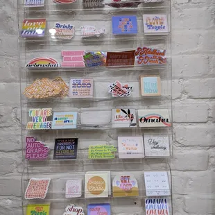 They have stickers!!!