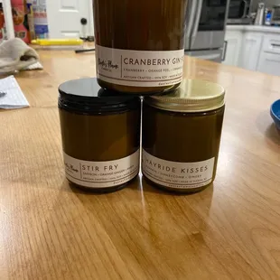 Dante's Flame soy candles