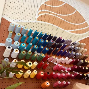 Made Studio thread rainbow!