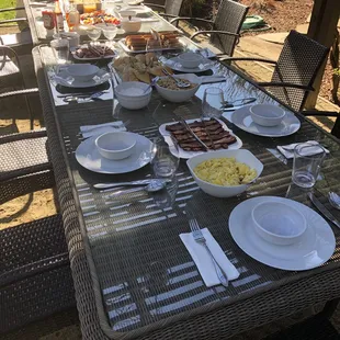 Personal Chef, Bachelorette party breakfast in Sonoma, Ca