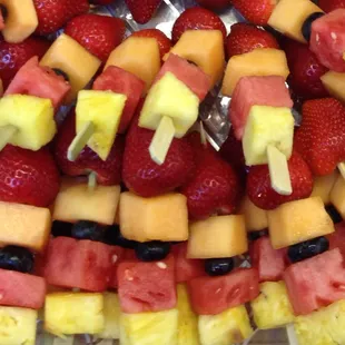 Fresh Fruit Skewers