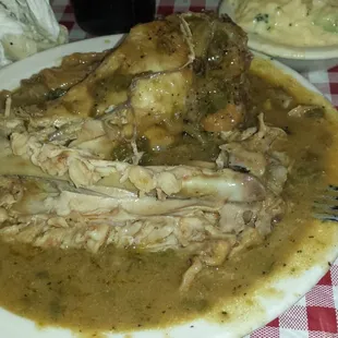 Smothered Turkey Wing