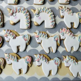 Unicorn cookies