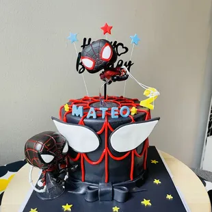 Spider-Man cake