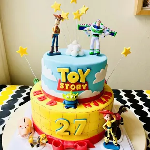 Toy Story cake.