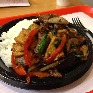 Eggplant with Spicy Garlic Sauce