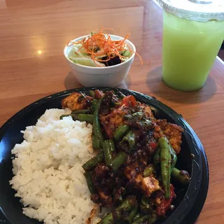 Green Bean with Curry Sauce