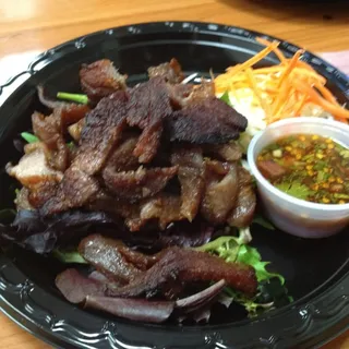 Pork Jerky with sticky rice