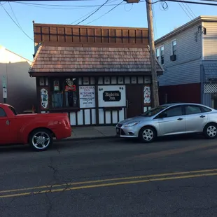 Madiera Inn it's really a bar it's not really a German restaurant. They serve German food on Tuesday nights only.