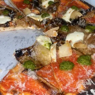 Eggplant Pizza