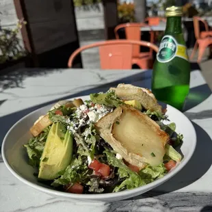 Warm Goat Cheese Salad