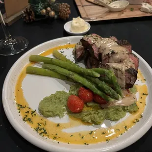 Madeleine&apos;s NY Strip, charcuterie board
