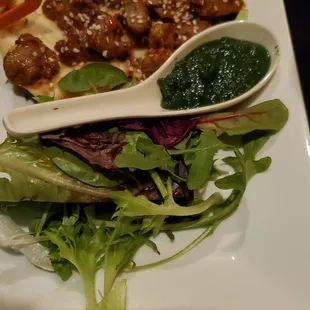 Steak bites appetizer.  Spicy and delicious