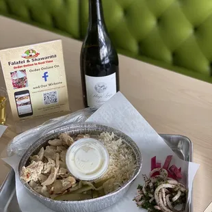 Chicken Shawarma Platter - so delicious!