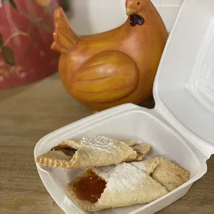 Apricot Madeleine cookies - originally from France