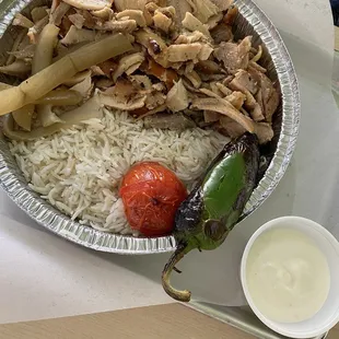 Chicken Shawarma Platter