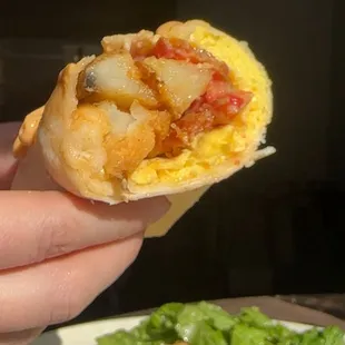 breakfast burrito!