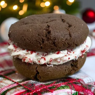 Chocolate Peppermint Cream Pie