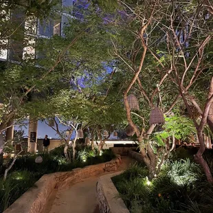 Madeo's Pathway towards 1 Hotel WeHo city views