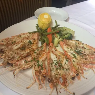 Scampi Alla Griglia
