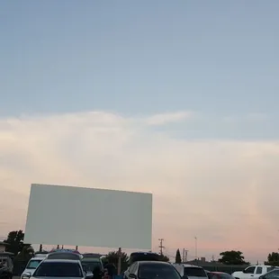 Nice night for a drive-in movie