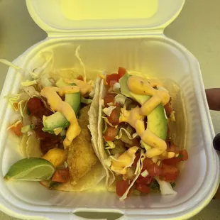 Fish tacos