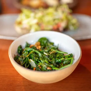 Spinach a la Catalana $15