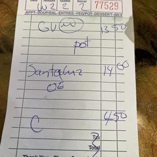 Reasonable prices for the great food!