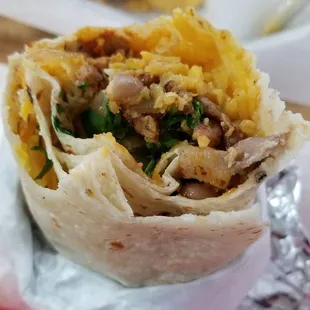 Pastor burrito..